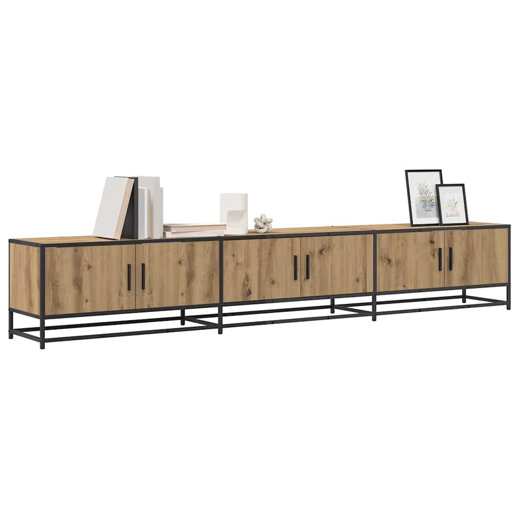 TV Jedinice 2 pcs Umjetnički hrast 240 x 35 x 41 cm