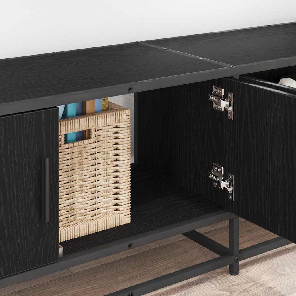 TV Jedinice 2 pcs Crni hrast 240 x 35 x 41 cm Konstruirano drvo