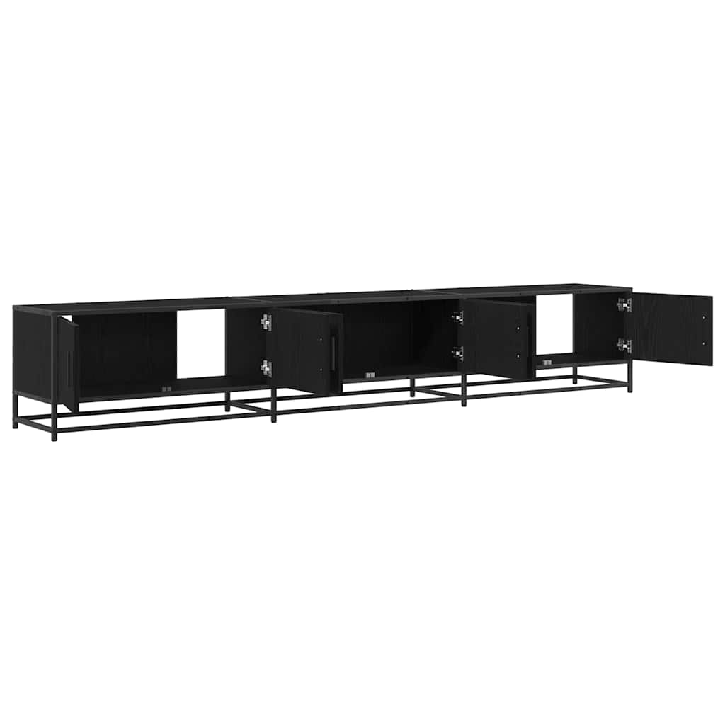 TV Jedinice 2 pcs Crni hrast 240 x 35 x 41 cm Konstruirano drvo