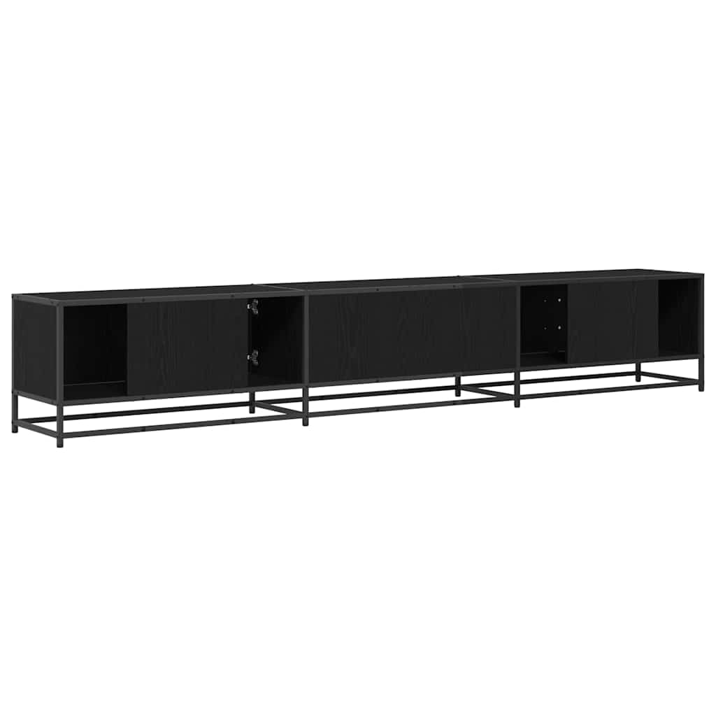TV Jedinice 2 pcs Crni hrast 240 x 35 x 41 cm Konstruirano drvo