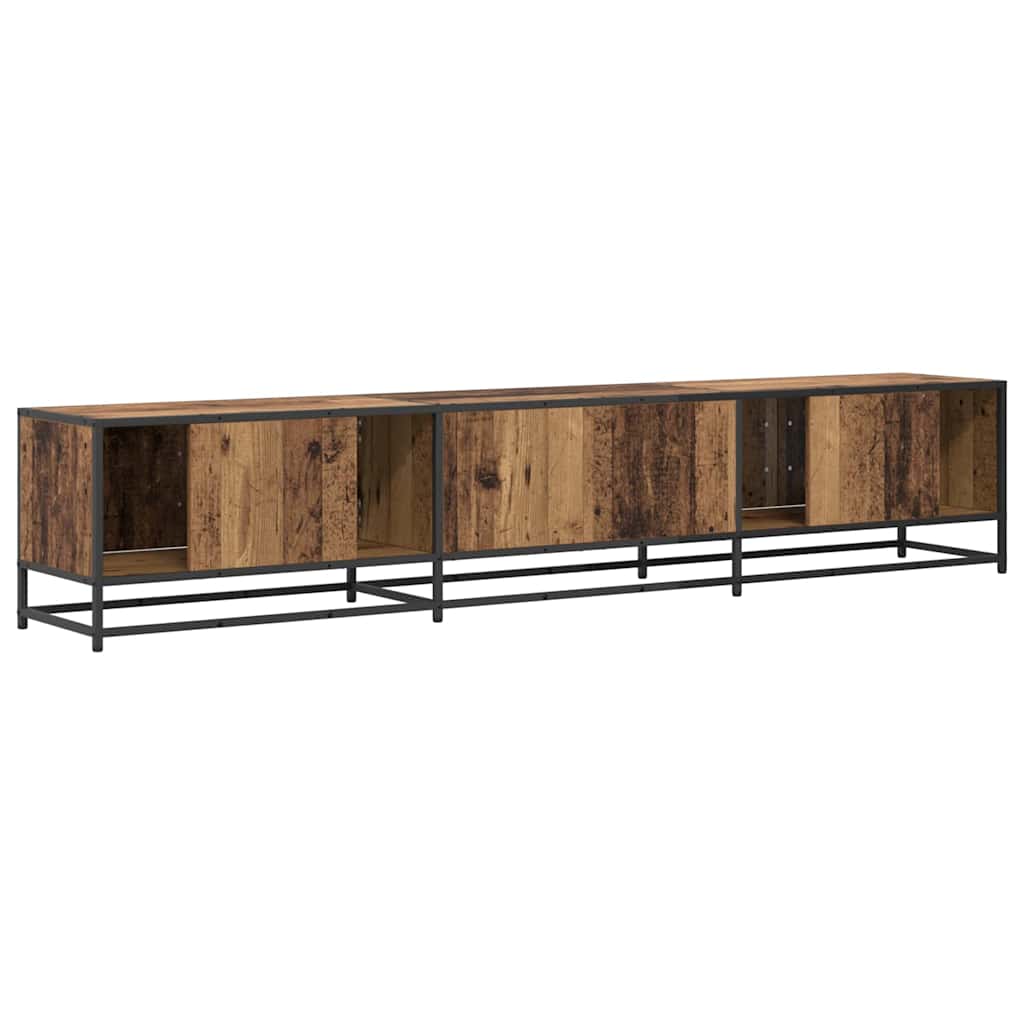 TV Jedinice 2 pcs Staro drvo 210 x 35 x 41 cm Konstruirano drvo