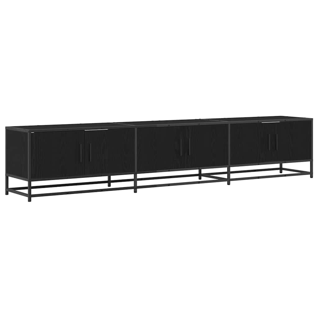 TV Jedinice 2 pcs Crni hrast 210 x 35 x 41 cm Konstruirano drvo