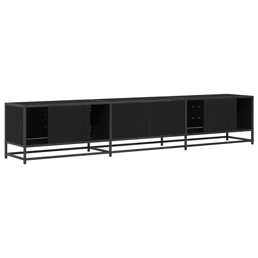 TV Jedinice 2 pcs Crni hrast 210 x 35 x 41 cm Konstruirano drvo
