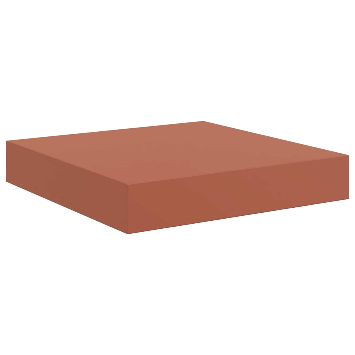 Polica na zidu 2 pcs Crvena 23 x 23,5 x 4 cm Konstruirano drvo