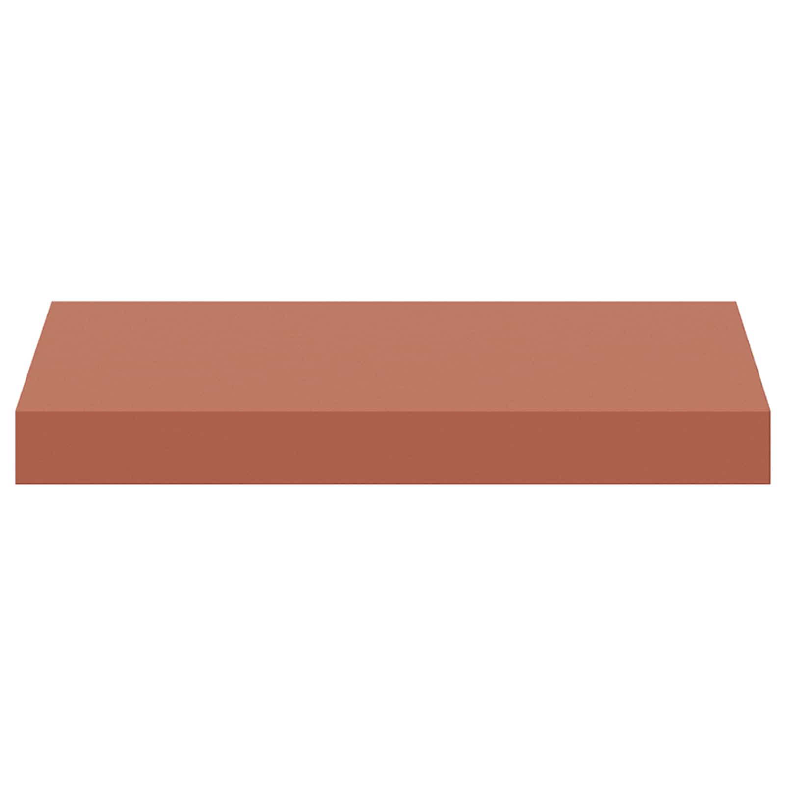 Polica na zidu 4 pcs Crvena 40 x 23,5 x 4 cm Konstruirano drvo
