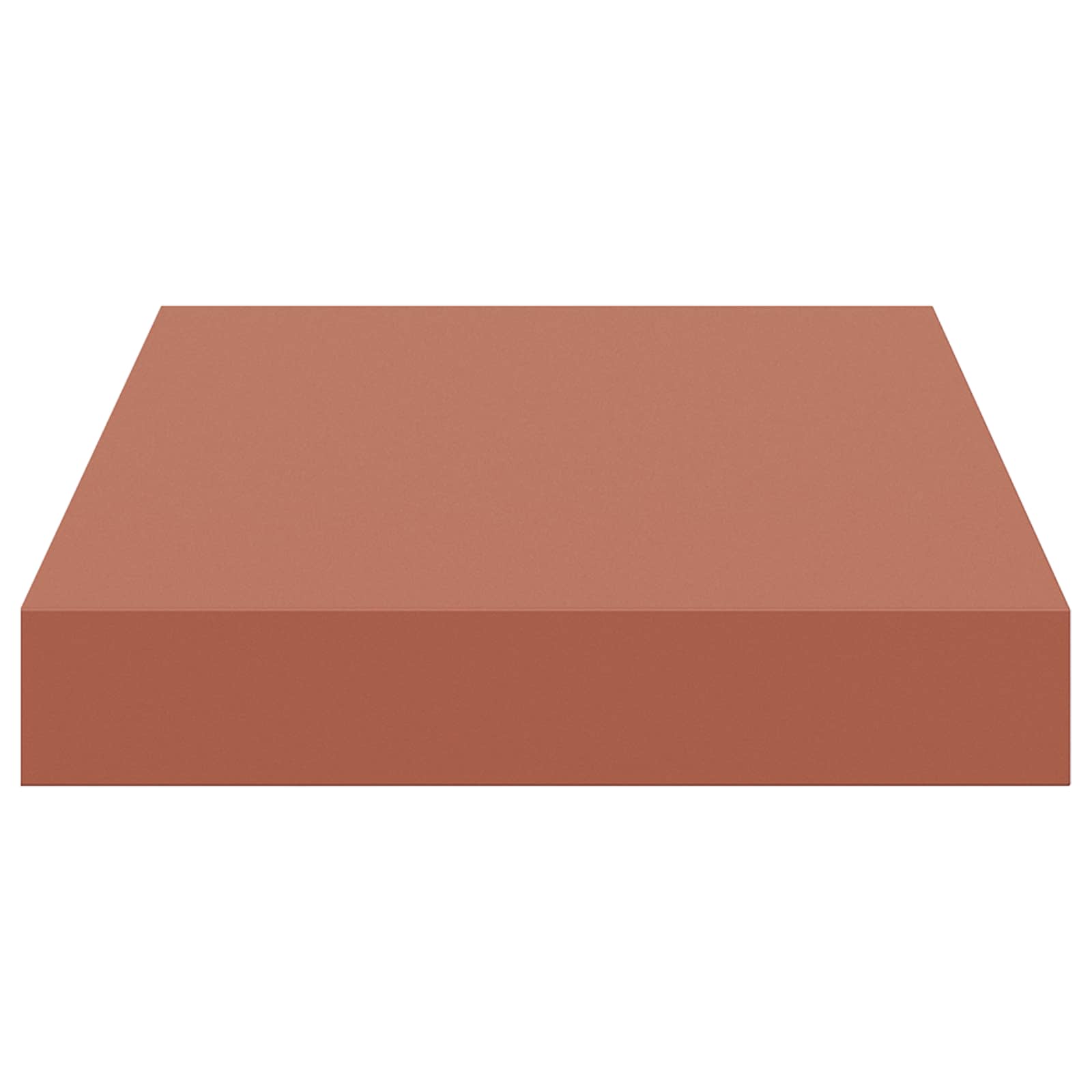 Polica na zidu 4 pcs Crvena 40 x 23,5 x 4 cm Konstruirano drvo