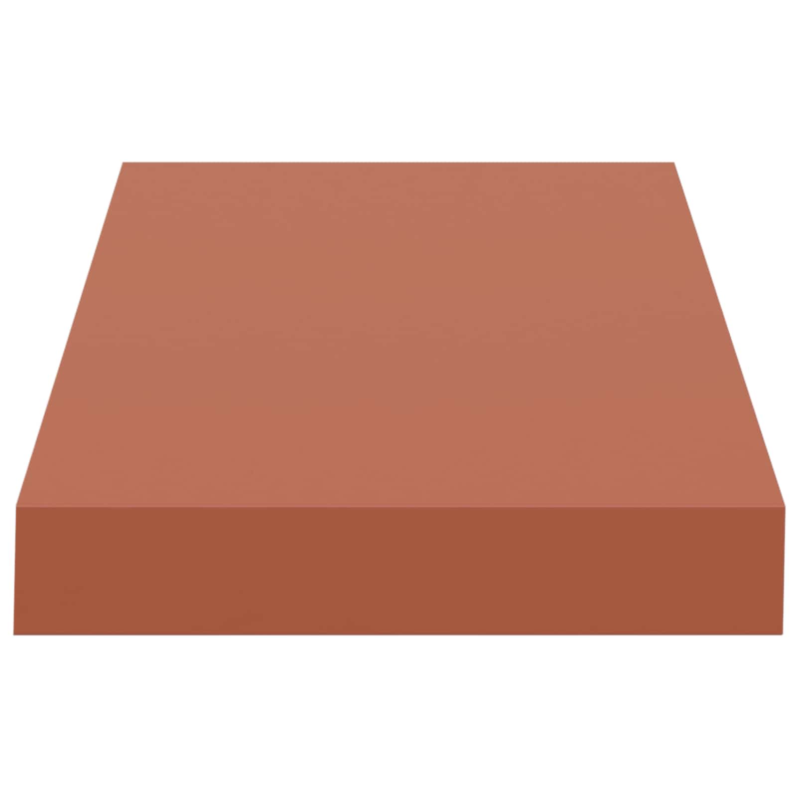 Polica na zidu 4 pcs Crvena 50 x 23 x 4 cm Konstruirano drvo