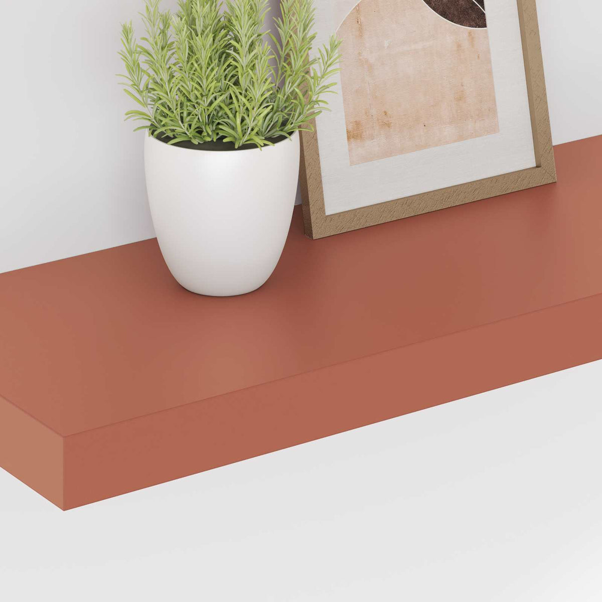 Polica na zidu Zidne Crvena 60 x 23 x 4 cm Konstruirano drvo