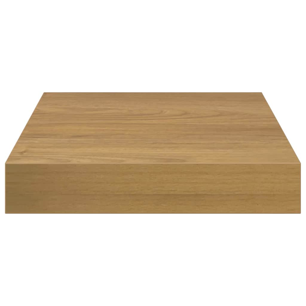 Polica na zidu Zidne Smeđa 23 x 23,5 x 4 cm Konstruirano drvo
