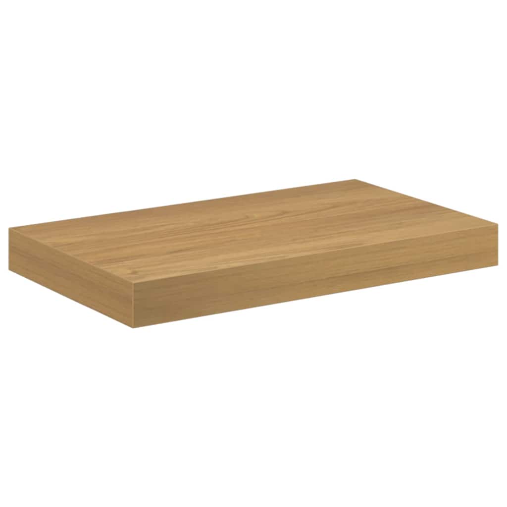 Polica na zidu 4 pcs Smeđa 40 x 23,5 x 4 cm Konstruirano drvo