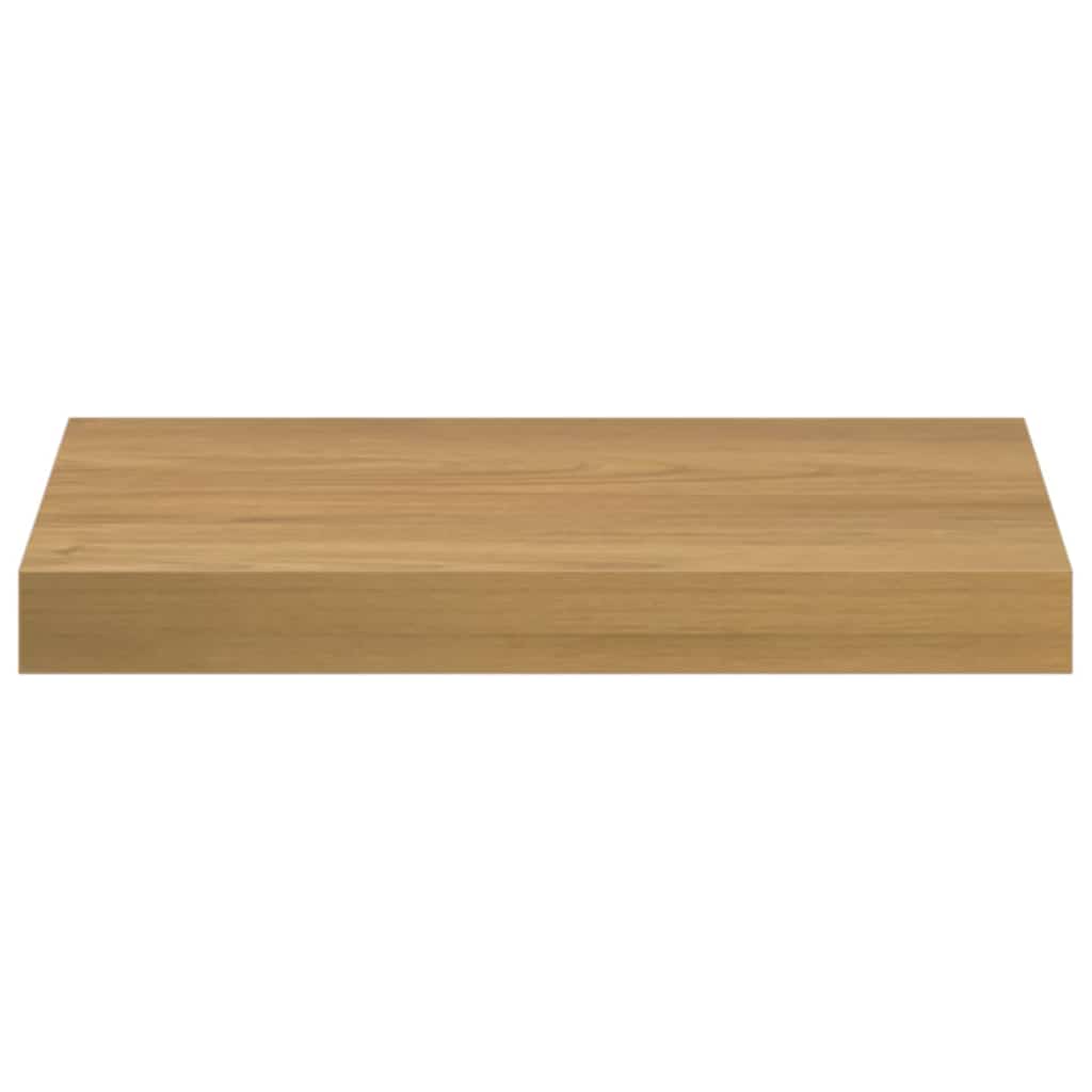 Polica na zidu 4 pcs Smeđa 40 x 23,5 x 4 cm Konstruirano drvo