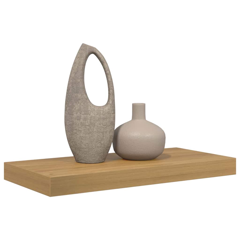 Polica na zidu Zidne Smeđa 50 x 23 x 4 cm Konstruirano drvo