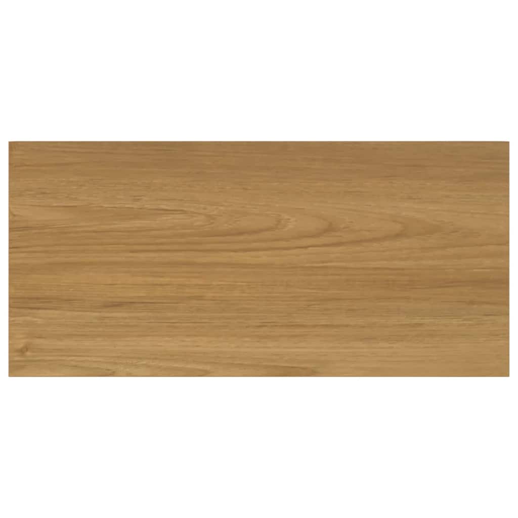 Polica na zidu 4 pcs Smeđa 50 x 23 x 4 cm Konstruirano drvo