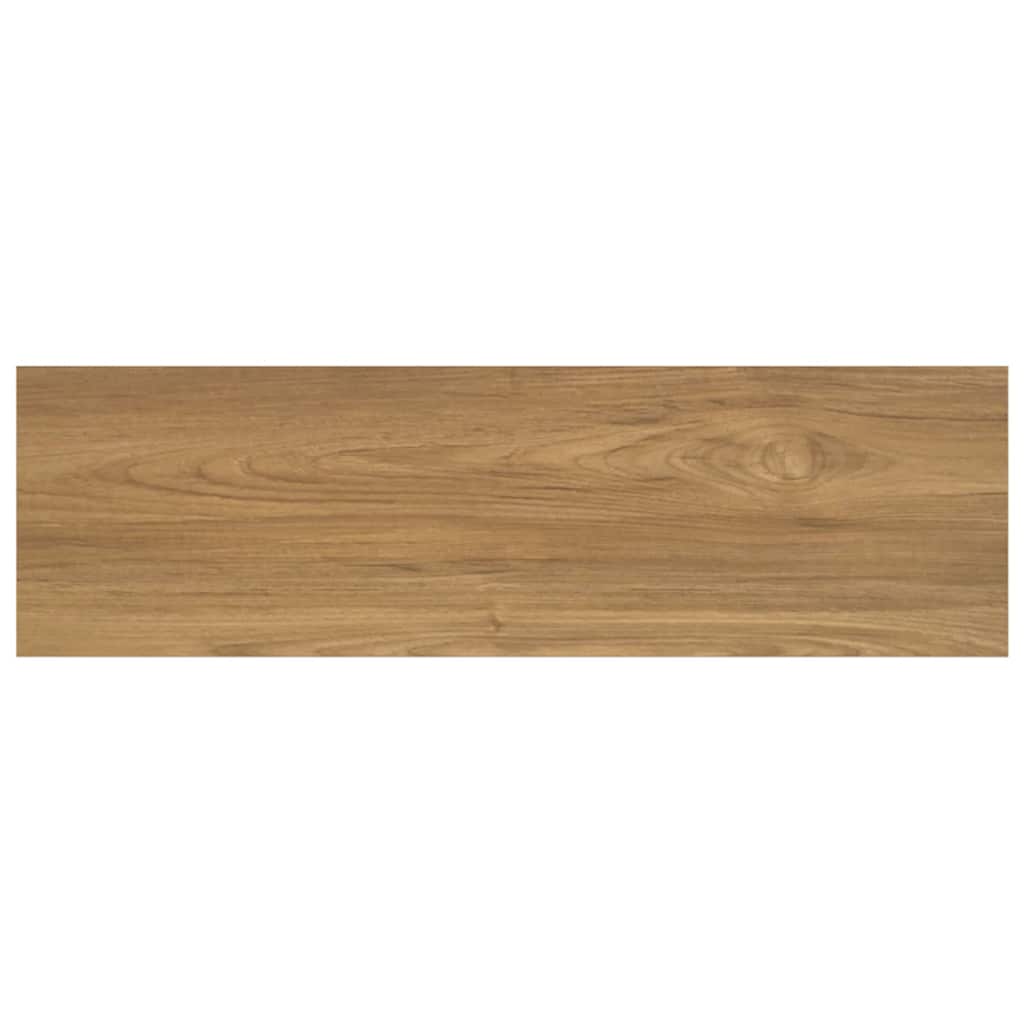 Polica na zidu 2 pcs Smeđa 80 x 23,5 x 4 cm Konstruirano drvo
