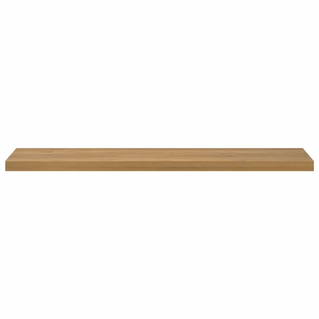 Polica na zidu 4 pcs Smeđa 120 x 23,5 x 4 cm Konstruirano drvo