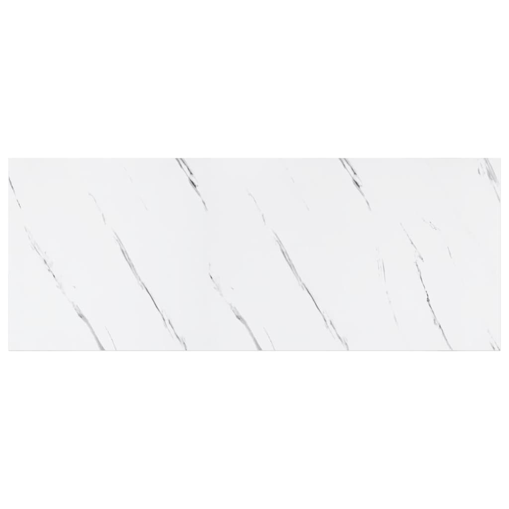 Polica na zidu Zidne 4 pcs Bijeli mramor 60 x 23 x 4 cm