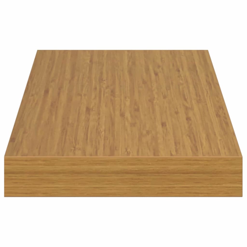 Polica na zidu Zidne 2 pcs Bež 50 x 23 x 4 cm Konstruirano drvo