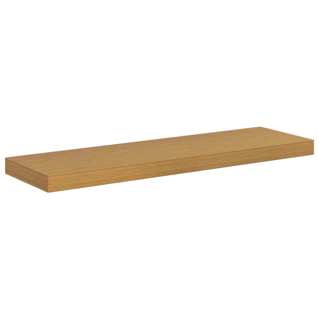 Polica na zidu 4 pcs Bež 80 x 23,5 x 4 cm Konstruirano drvo