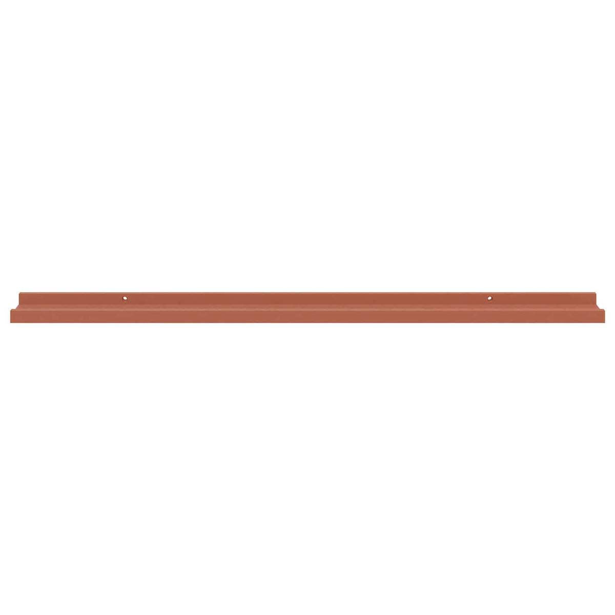Polica na zidu 2 pcs Crvena 100 x 9 x 3 cm Konstruirano drvo