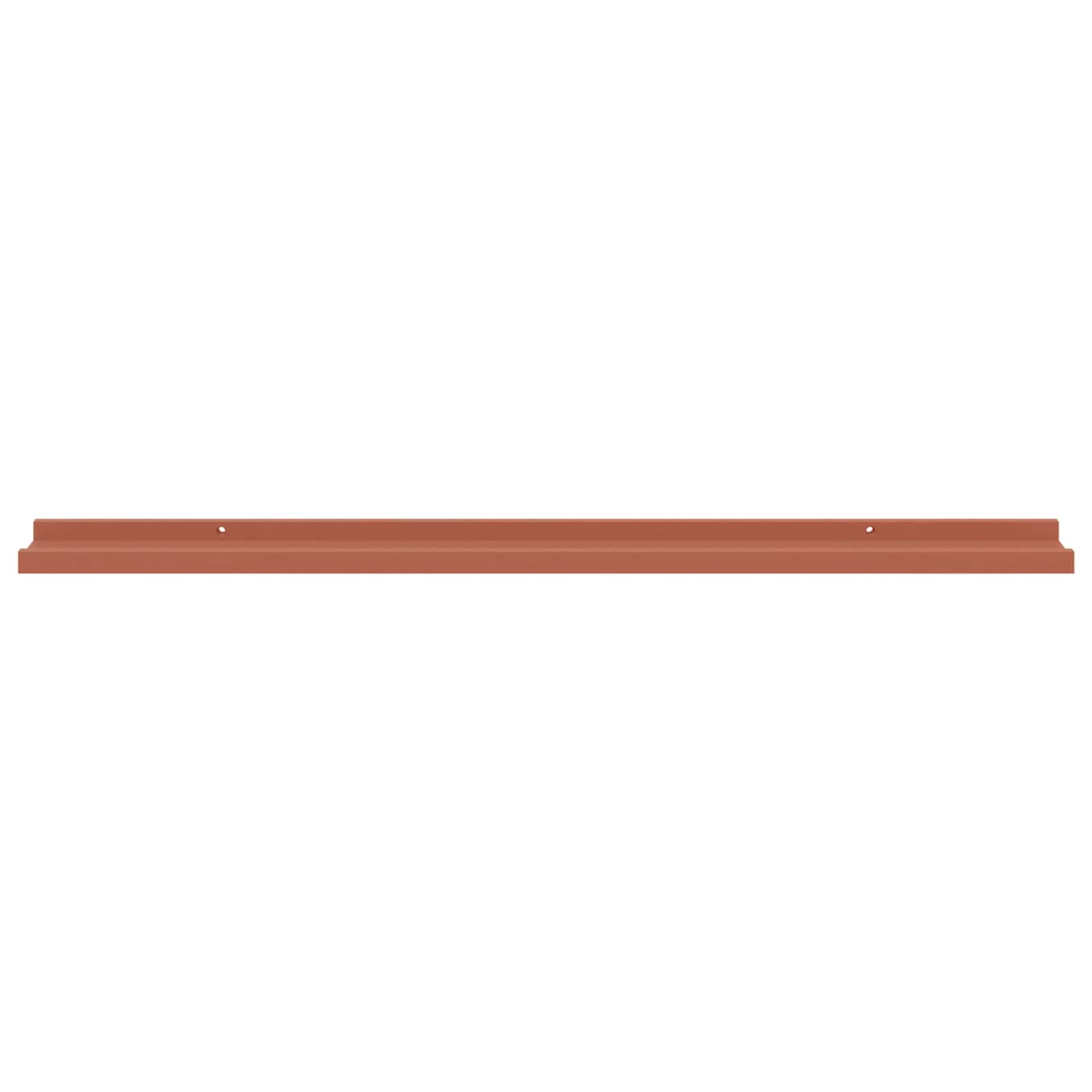 Polica na zidu 4 pcs Crvena 100 x 9 x 3 cm Konstruirano drvo