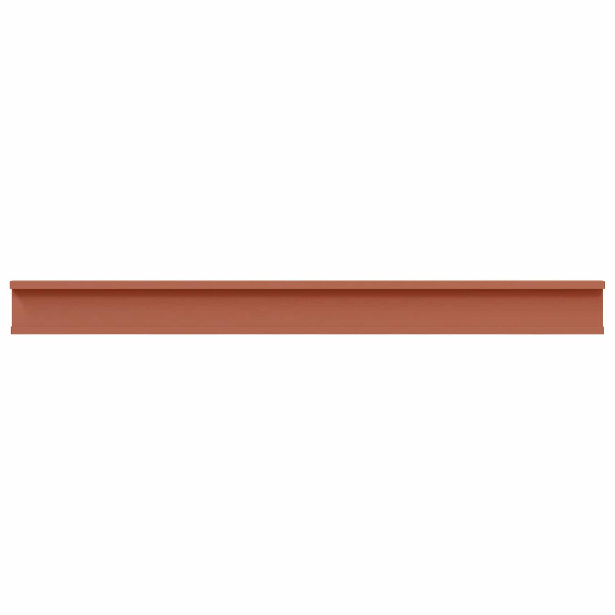 Polica na zidu 4 pcs Crvena 100 x 9 x 3 cm Konstruirano drvo