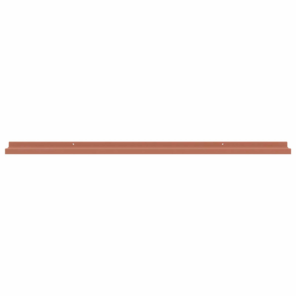 Polica na zidu 4 pcs Crvena 115 x 9 x 3 cm Konstruirano drvo