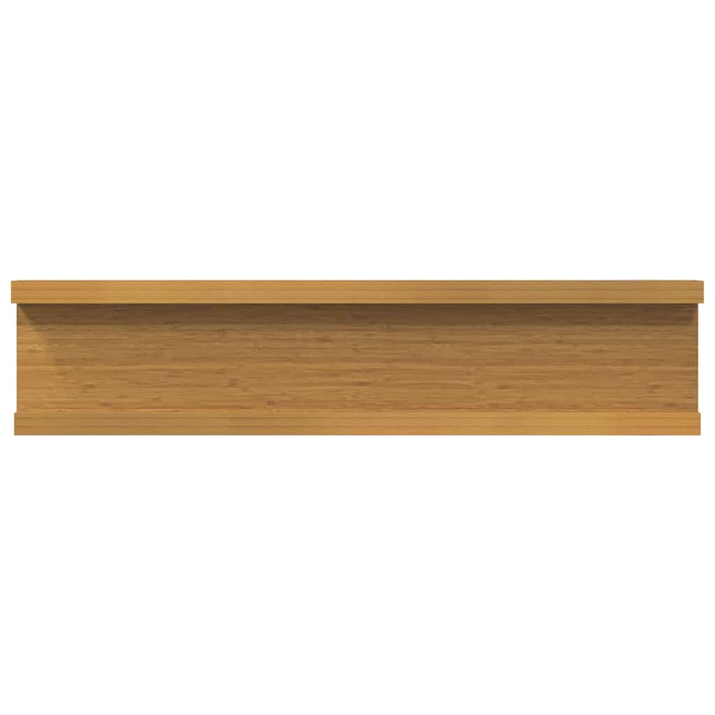 Polica na zidu Zidne 4 pcs Bež 40 x 9 x 3 cm Konstruirano drvo