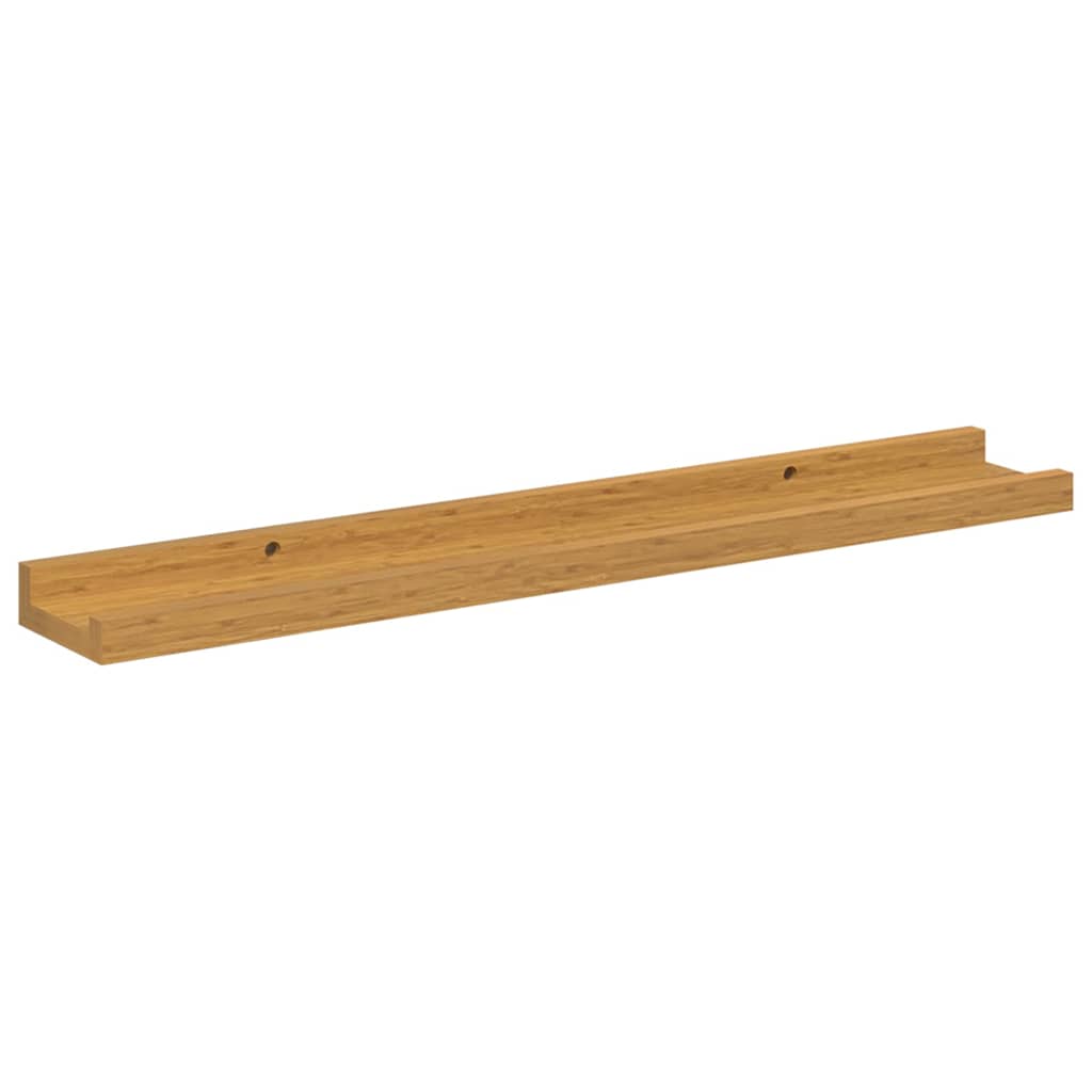 Polica na zidu Zidne 4 pcs Bež 60 x 9 x 3 cm Konstruirano drvo