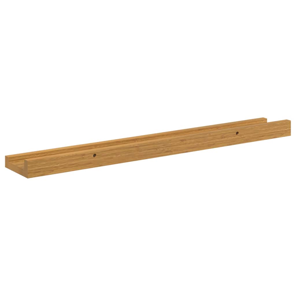 Polica na zidu Zidne 4 pcs Bež 60 x 9 x 3 cm Konstruirano drvo