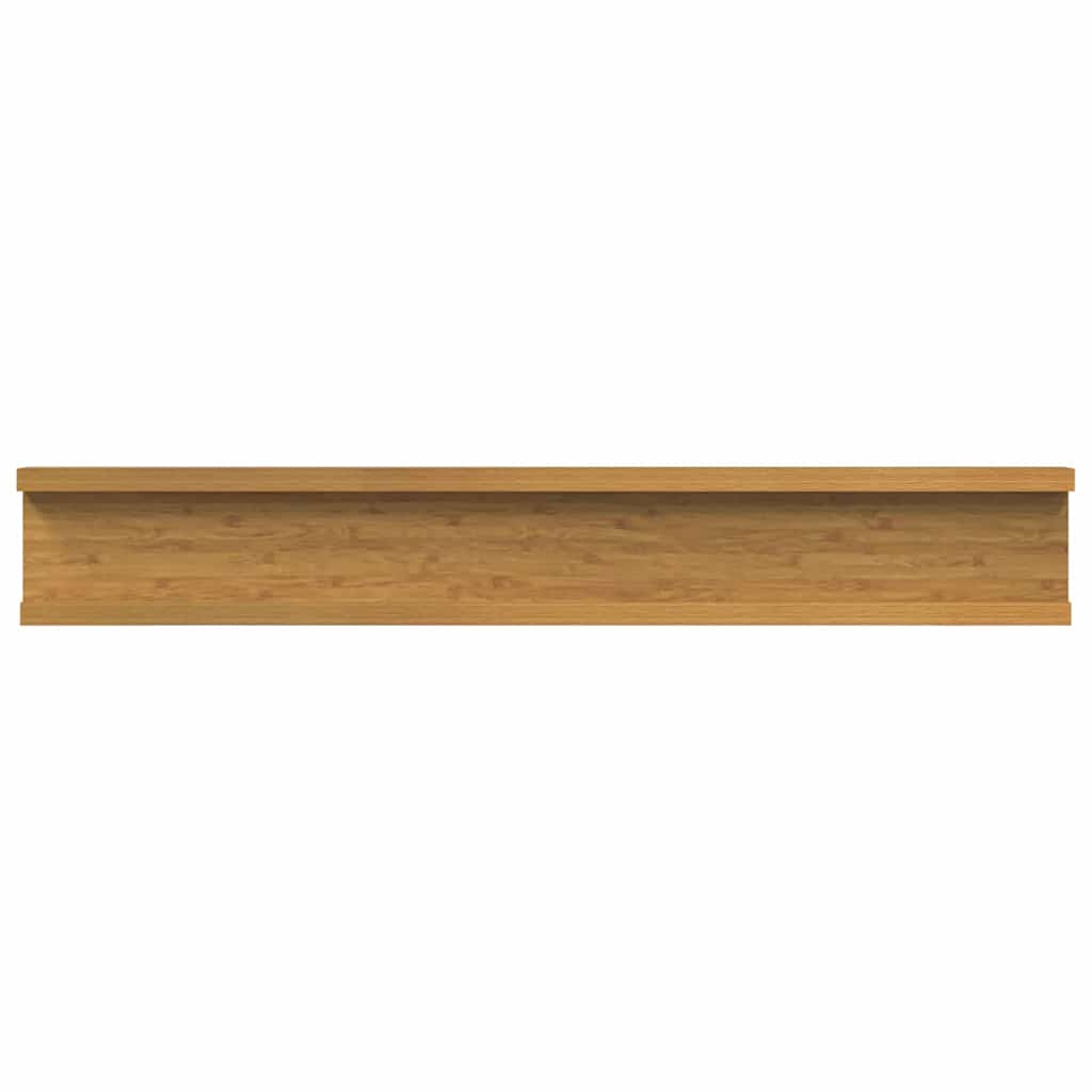 Polica na zidu Zidne 4 pcs Bež 60 x 9 x 3 cm Konstruirano drvo