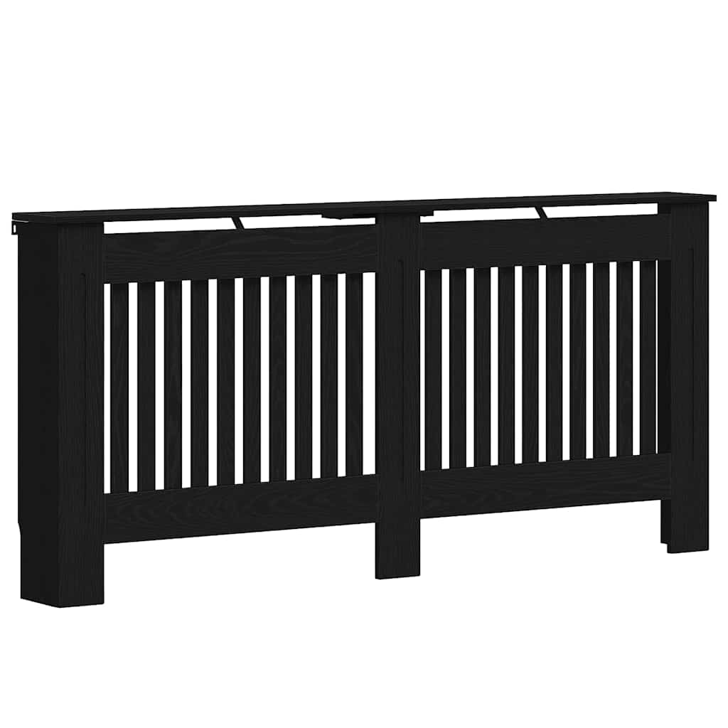 Pokrivač radijatora Crni hrast 172 x 19 x 81,5 cm