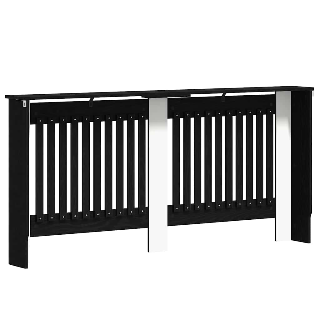 Pokrivač radijatora Crni hrast 172 x 19 x 81,5 cm