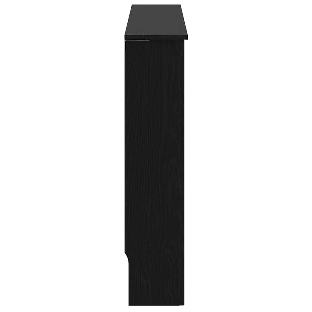 Pokrivač radijatora Crni hrast 152 x 19 x 81,5 cm
