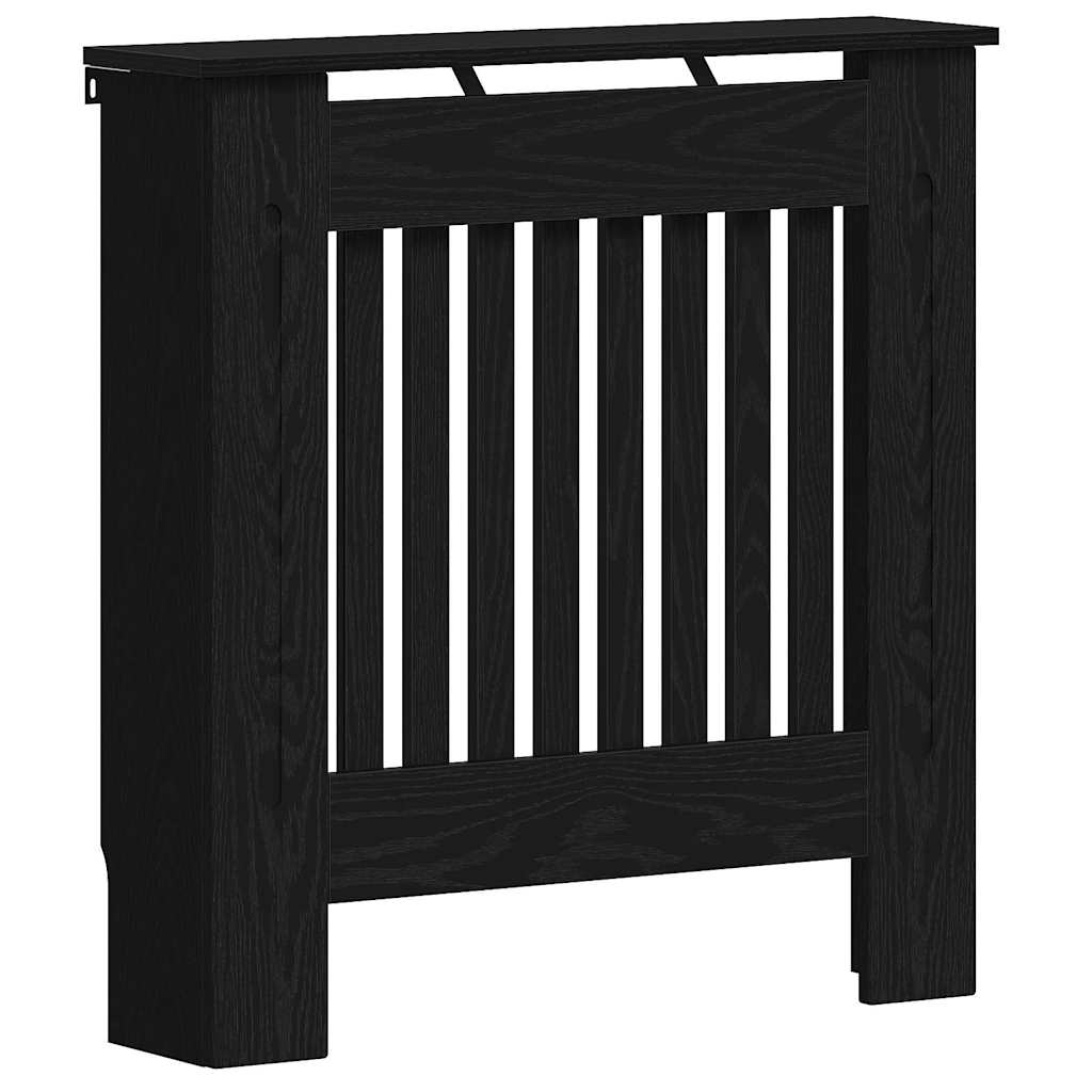 Pokrivač radijatora Crni hrast 78 x 19 x 81,5 cm