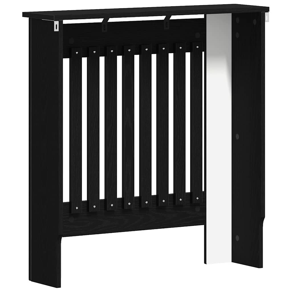Pokrivač radijatora Crni hrast 78 x 19 x 81,5 cm