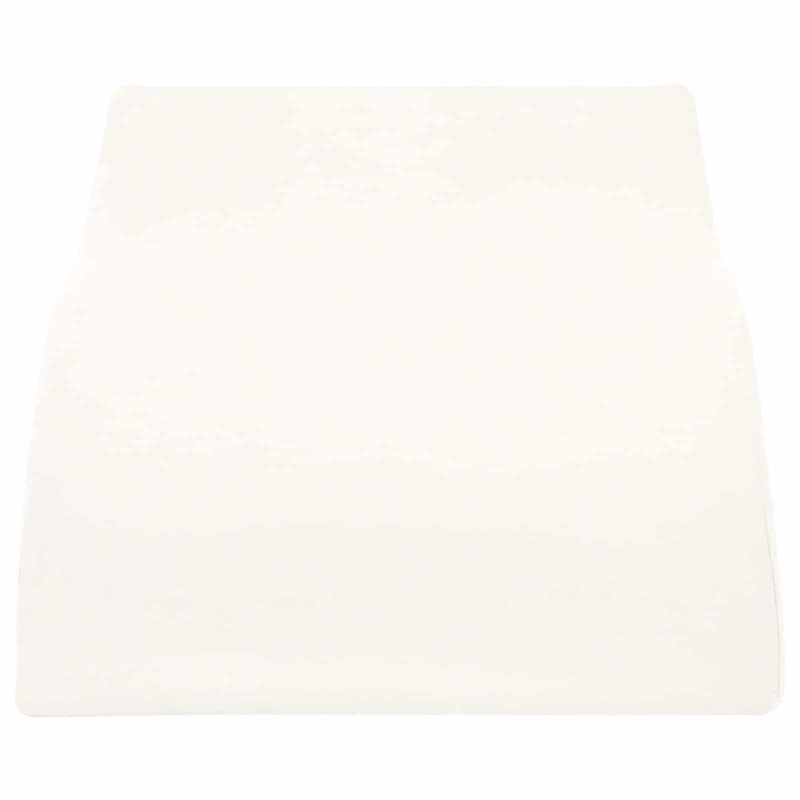 Jastučić za noge Bijelo 68 x 40 x 21,5 cm PU pjena