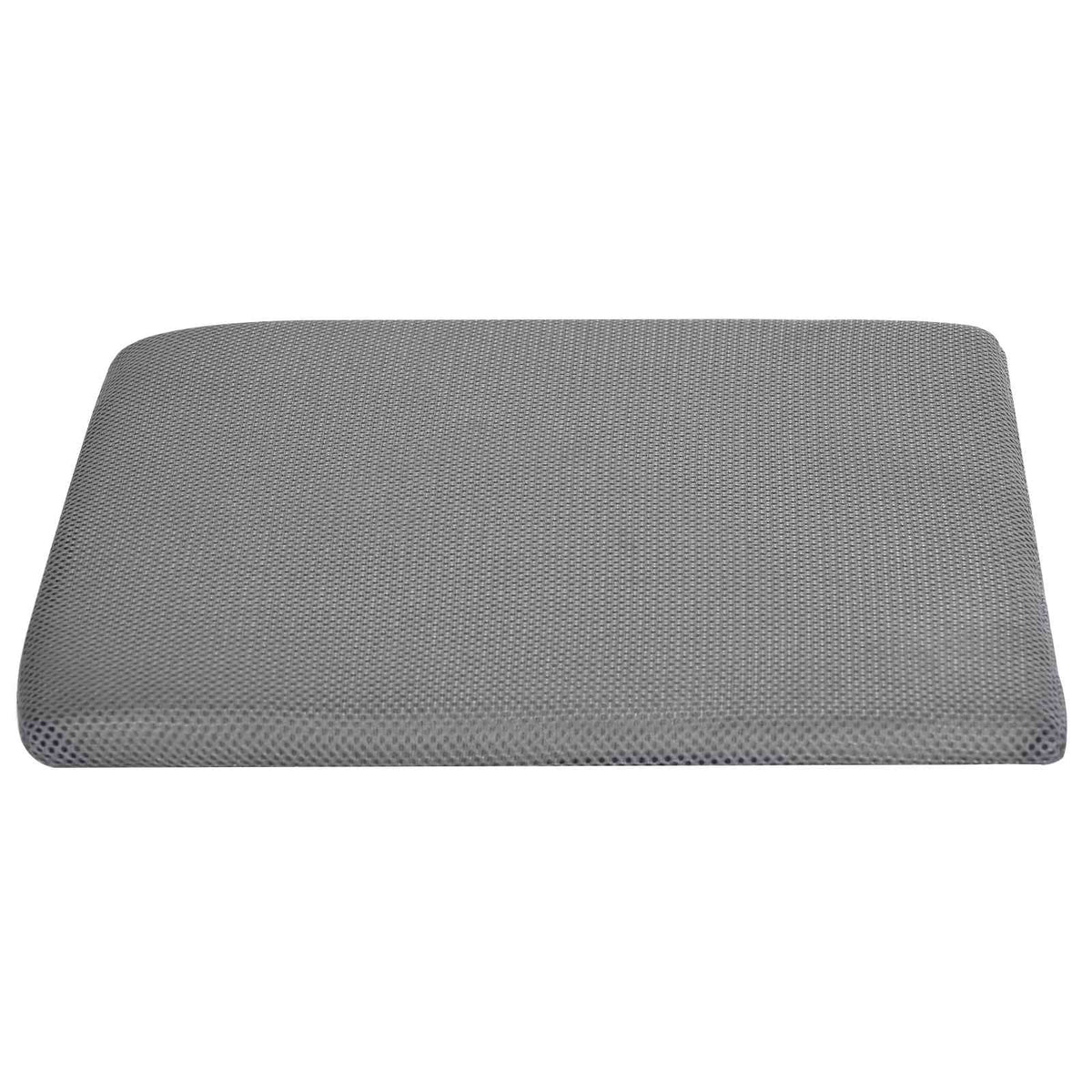 Jastuk za sjedalo Siva 39 x 38 x 8,5 cm PU pjena