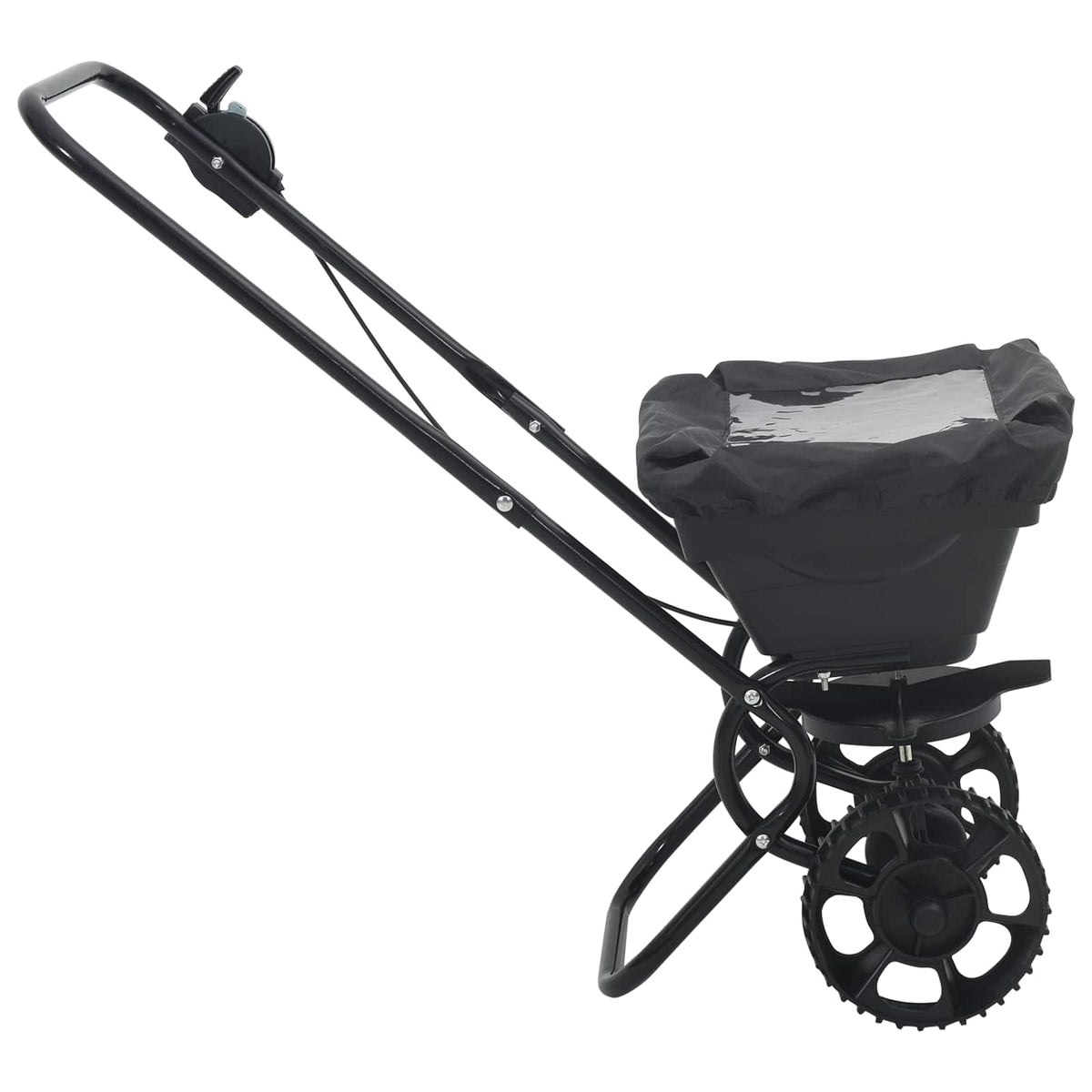 Rasipač Crna 82 x 46 x 75 cm PVC i čelik