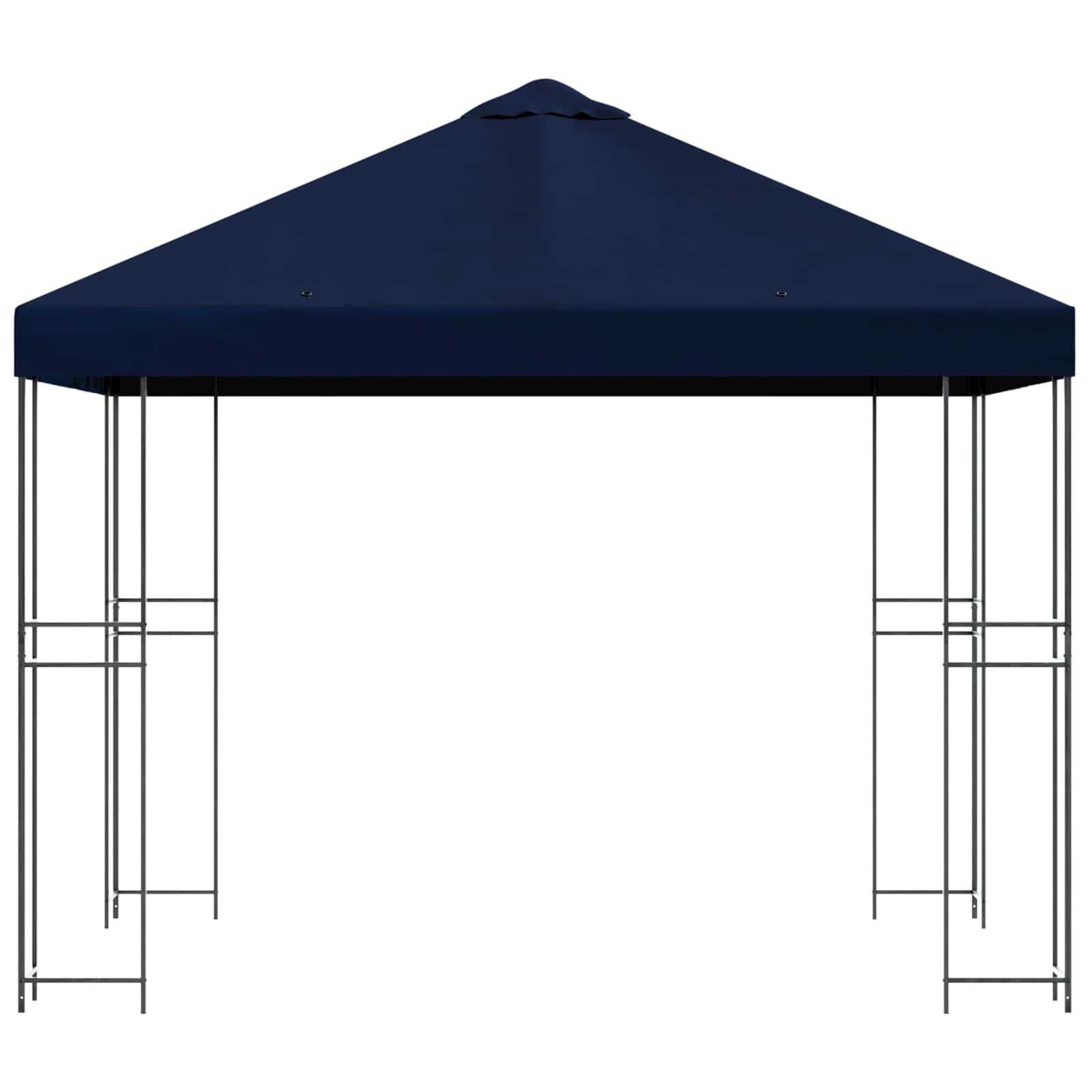 Gazebo 3 x 3 m Plava Poliester i čelik 190 gsm