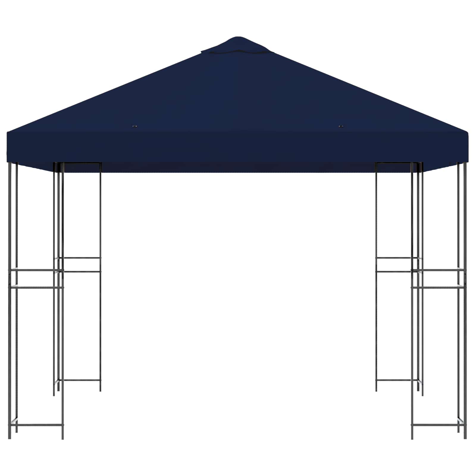 Gazebo 3 x 3 m Plava Poliester i čelik 190 gsm