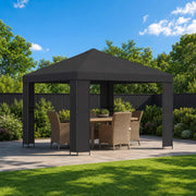 Gazebo 3 x 3 m Poliester i čelik 190 gsm