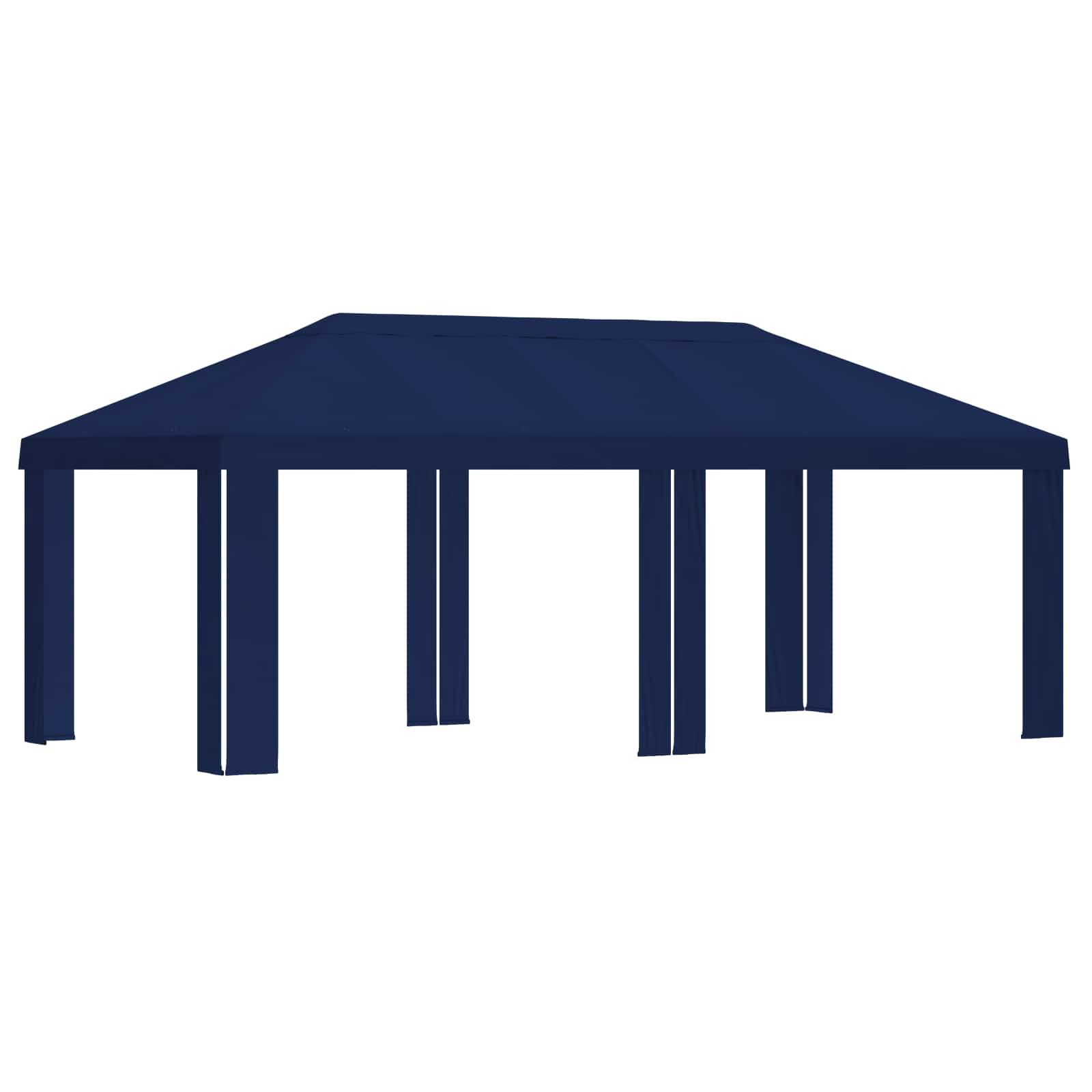 Gazebo Pokrivač 6 x 3 m Plava Poliester 190 gsm