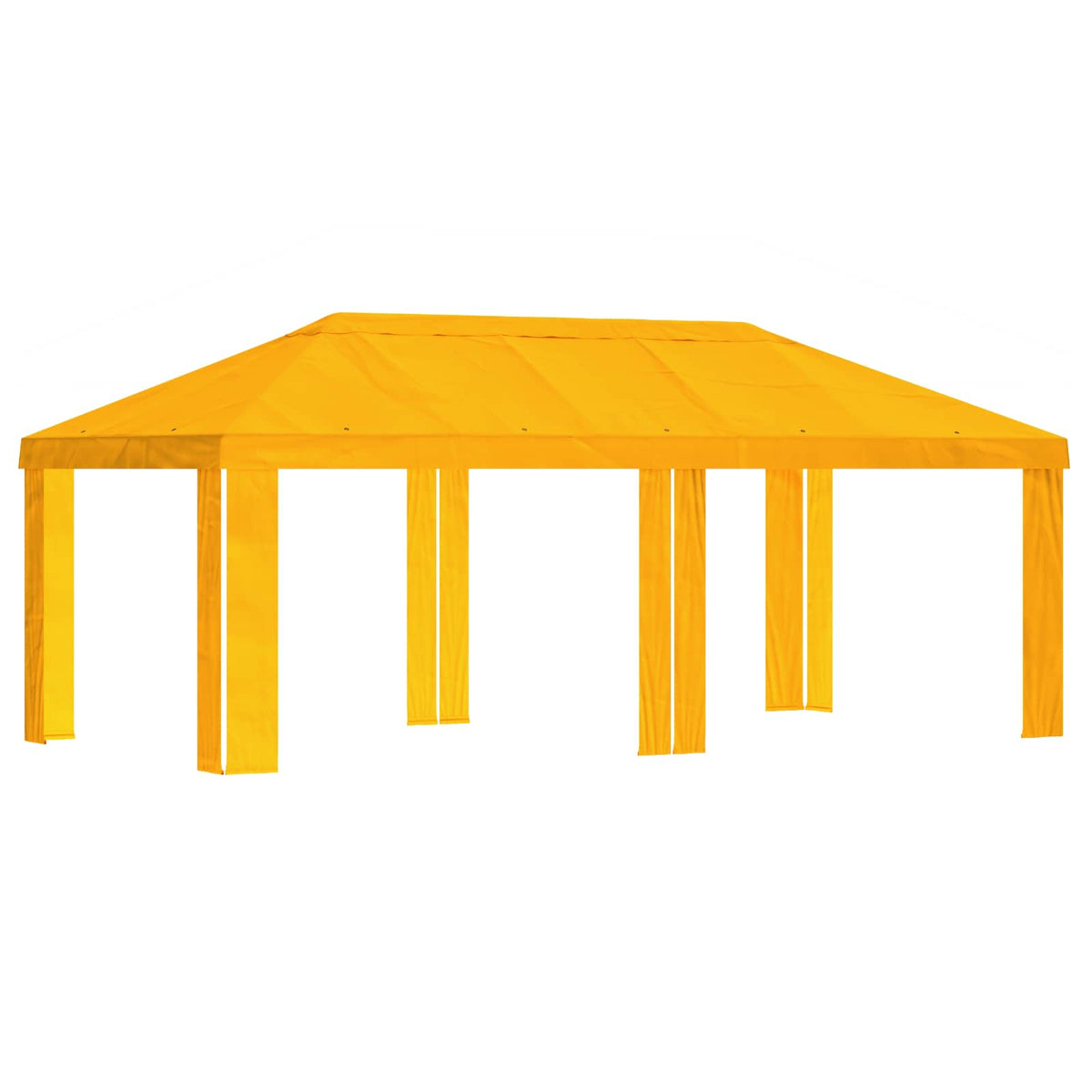 Gazebo Pokrivač 6 x 3 m Žuta Poliester 190 gsm