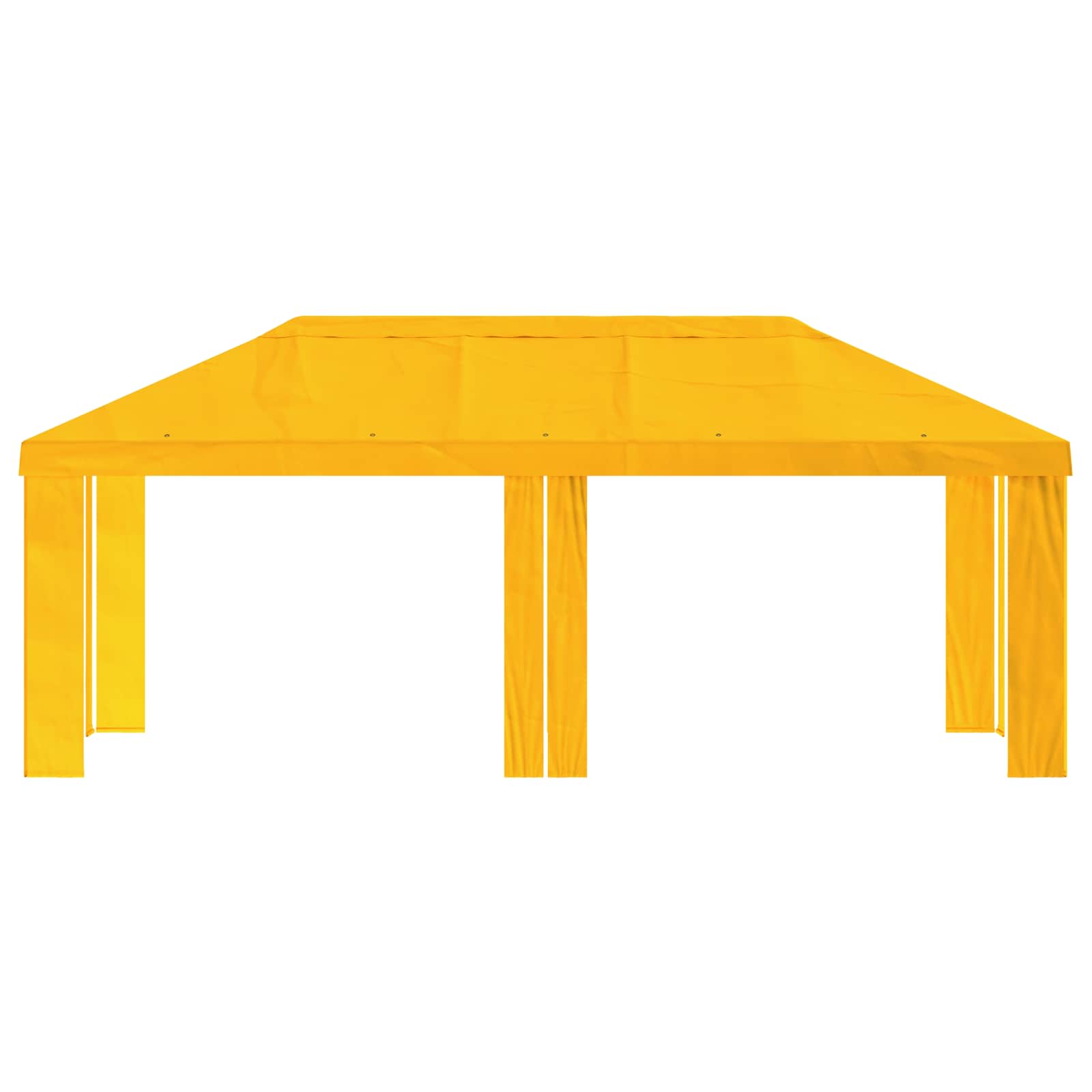 Gazebo Pokrivač 6 x 3 m Žuta Poliester 190 gsm