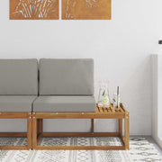 Vanjski krajnji kauč s jastukom Prirodna 91 x 63 x 73 cm