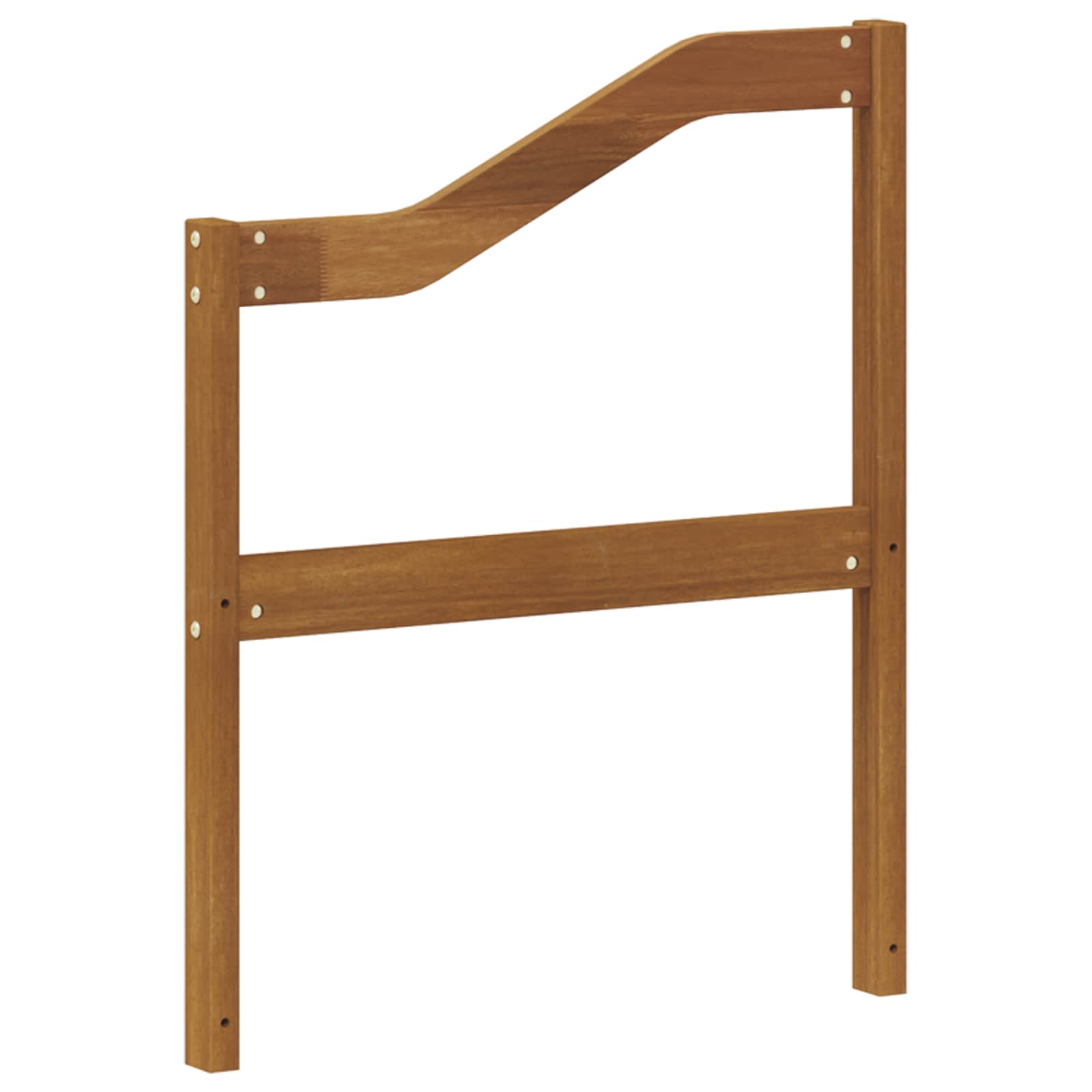 Naslon 2 pcs Prirodna 59 x 4 x 73 cm Čvrsto drvo akacije