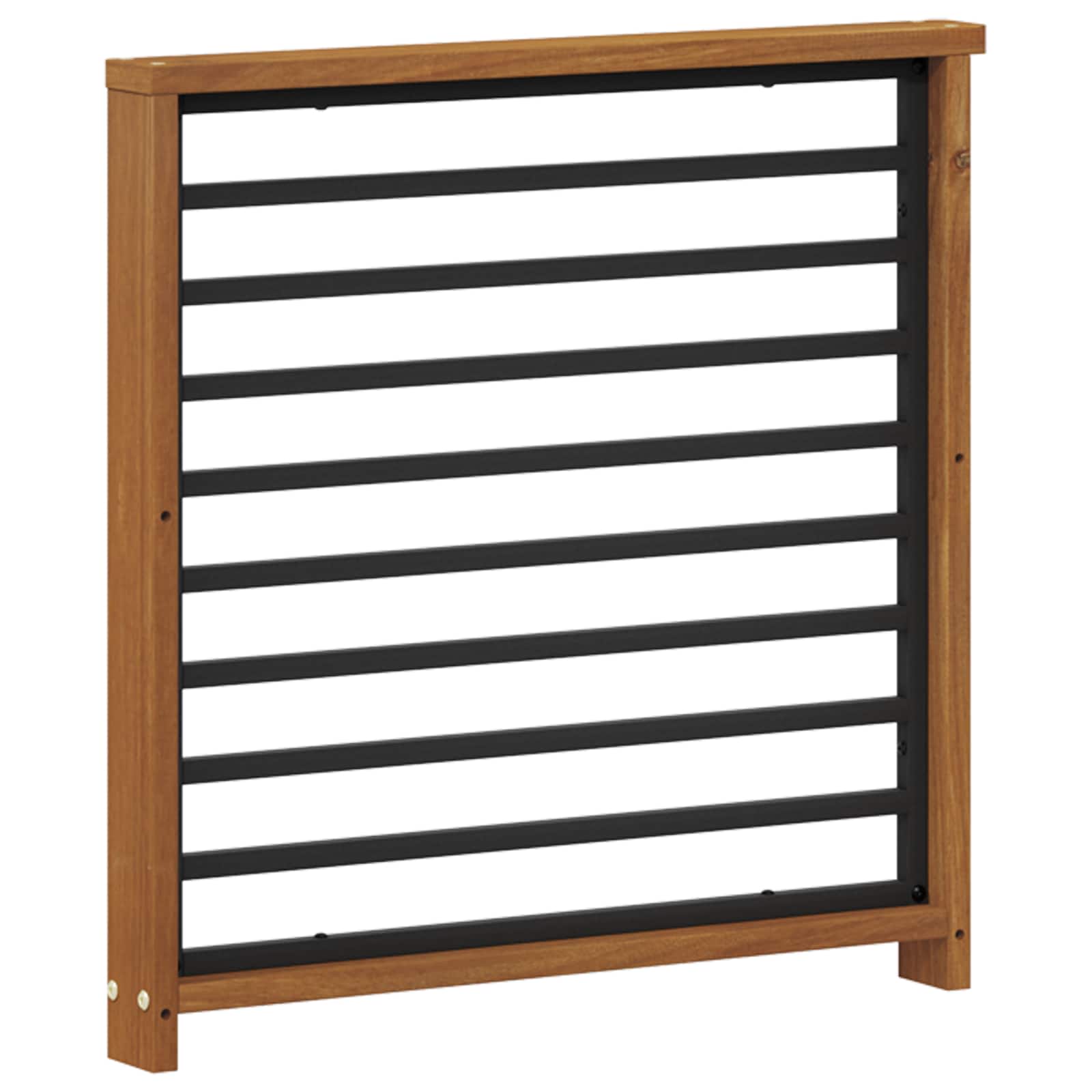 Naslon 2 pcs Prirodna 60 x 6 x 61 cm Čvrsto drvo akacije