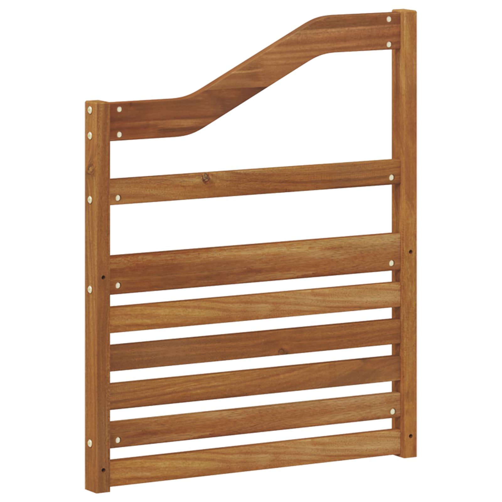Nasloni za ruke 2 pcs Smeđa 59 x 4 x 73 cm Konstruirano drvo