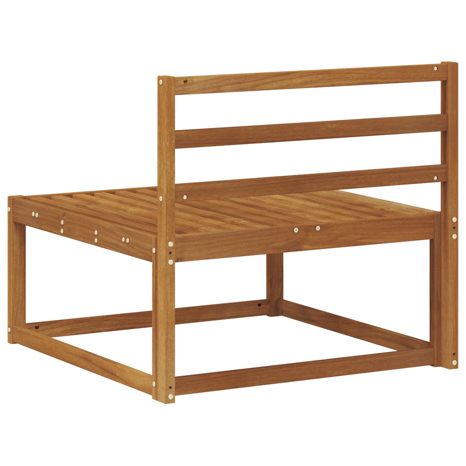 Srednja sofa za van Prirodna 79 x 83 x 73 cm
