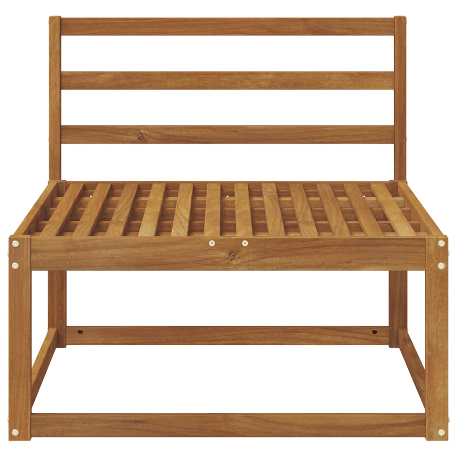 Srednja sofa za van Prirodna 79 x 83 x 73 cm